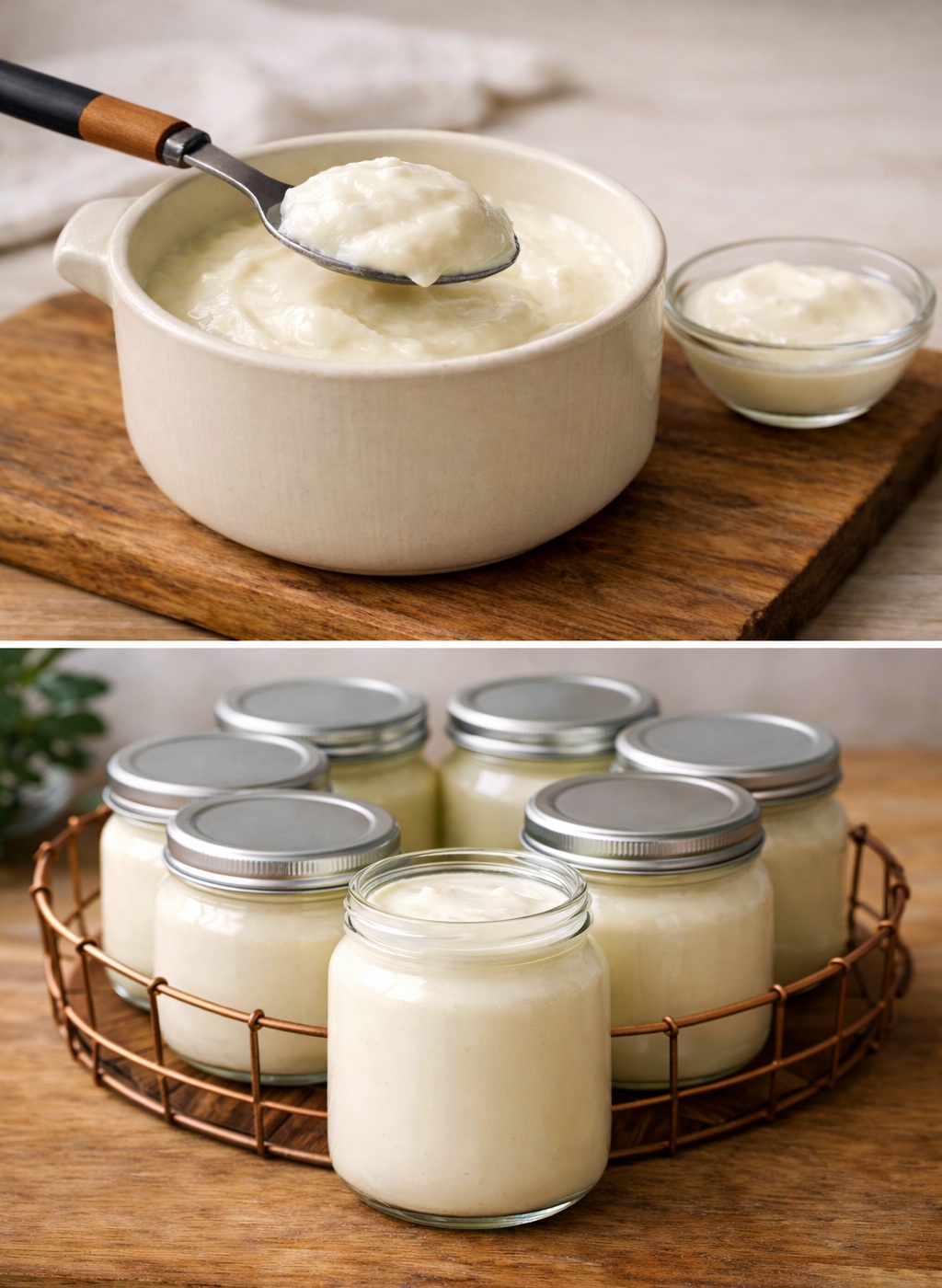 Cómo hacer Yogur Casero sin Azúcar sin yogurtera