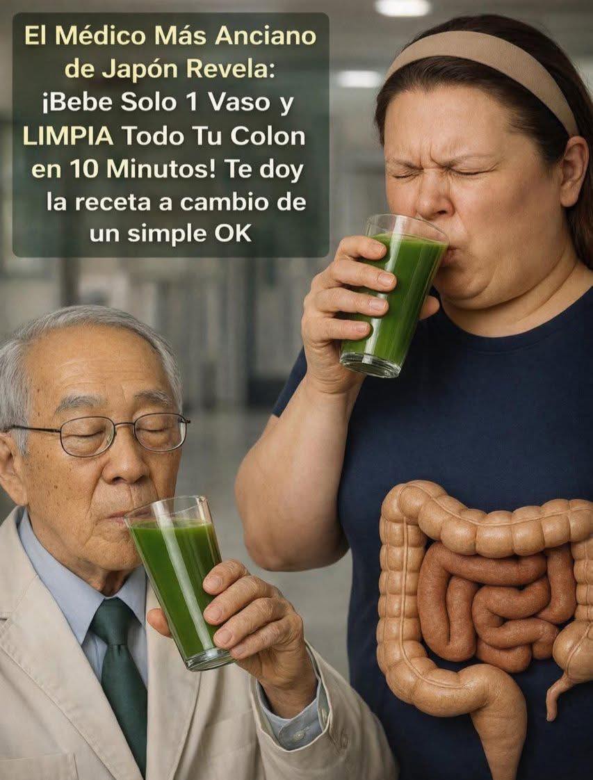 Bebe Solo Un Vaso Y Limpia Tu Colon