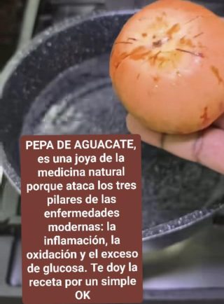 El té de hueso de aguacate
