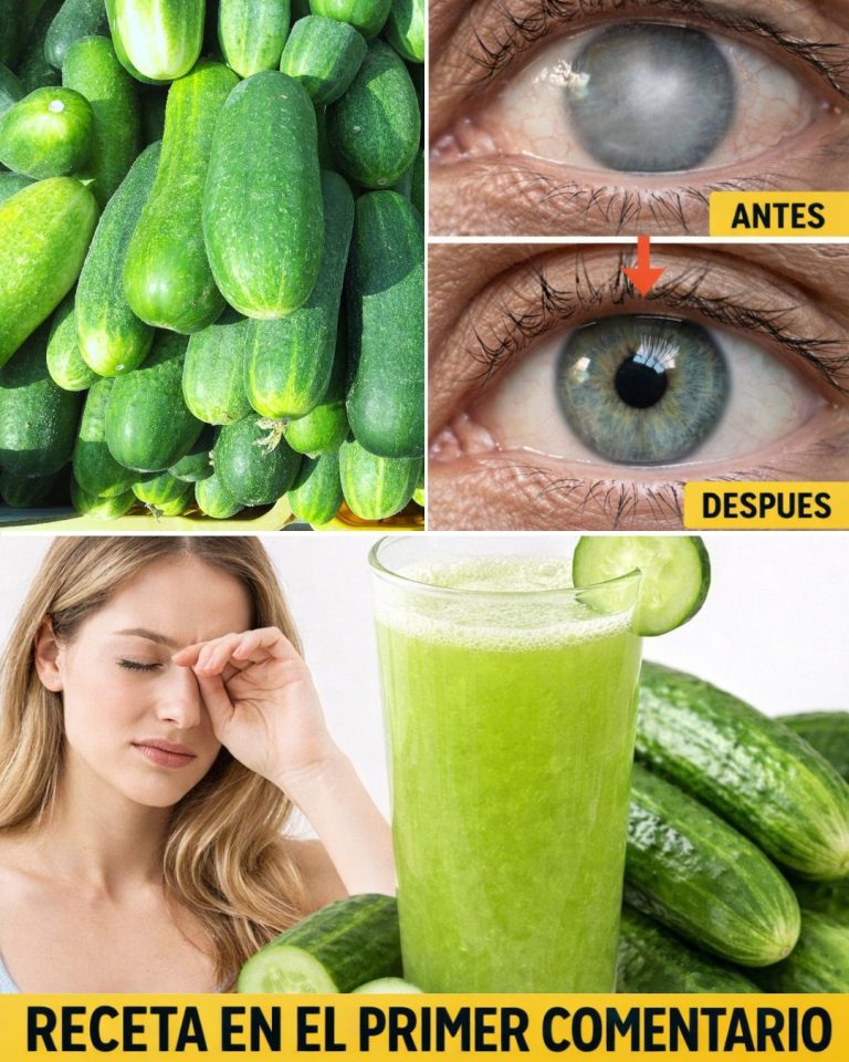 👀🥒 El Secreto Natural para Ojos Claros y Saludables