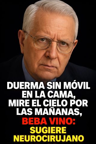 🧠 DUERMA SIN EL MÓVIL, MIRE EL CIELO, BEBA VINO 🍷: 3 CONSEJOS DE UN NEUROCIRUJANO QUE CAMBIARÁN SU VIDA