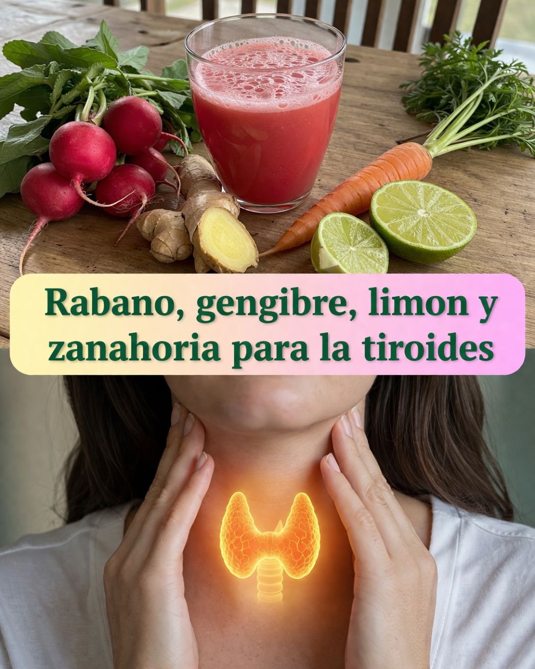 Rábano y Tiroides: Beneficios y Receta de Jugo Saludable