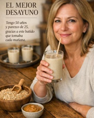 El Batido Rejuvenecedor que Está Revolucionando Mañanas: Te Hace Lucir y Sentirte 10 Años Más Joven en Solo Semanas