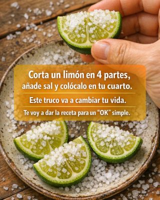🍋 Colocar Limones con Sal en el Dormitorio: Beneficios Sorprendentes para el Ambiente y el Bienestar