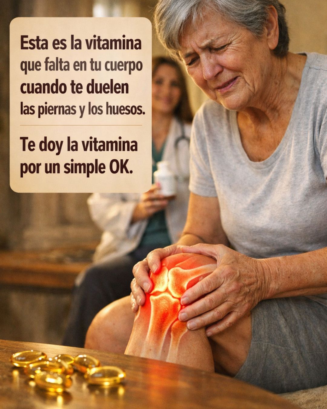 La Vitamina Esencial para Aliviar el Dolor en Piernas y Huesos
