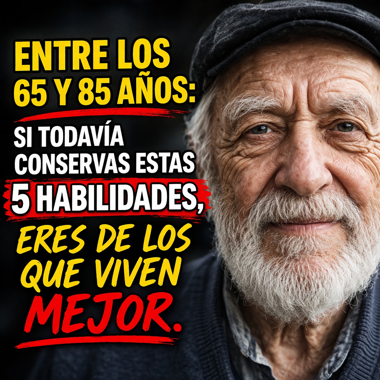 🧠✨ Entre los 65 y 85 años: si todavía conservas estas 5 habilidades, estás envejeciendo mejor que la mayoría de las personas