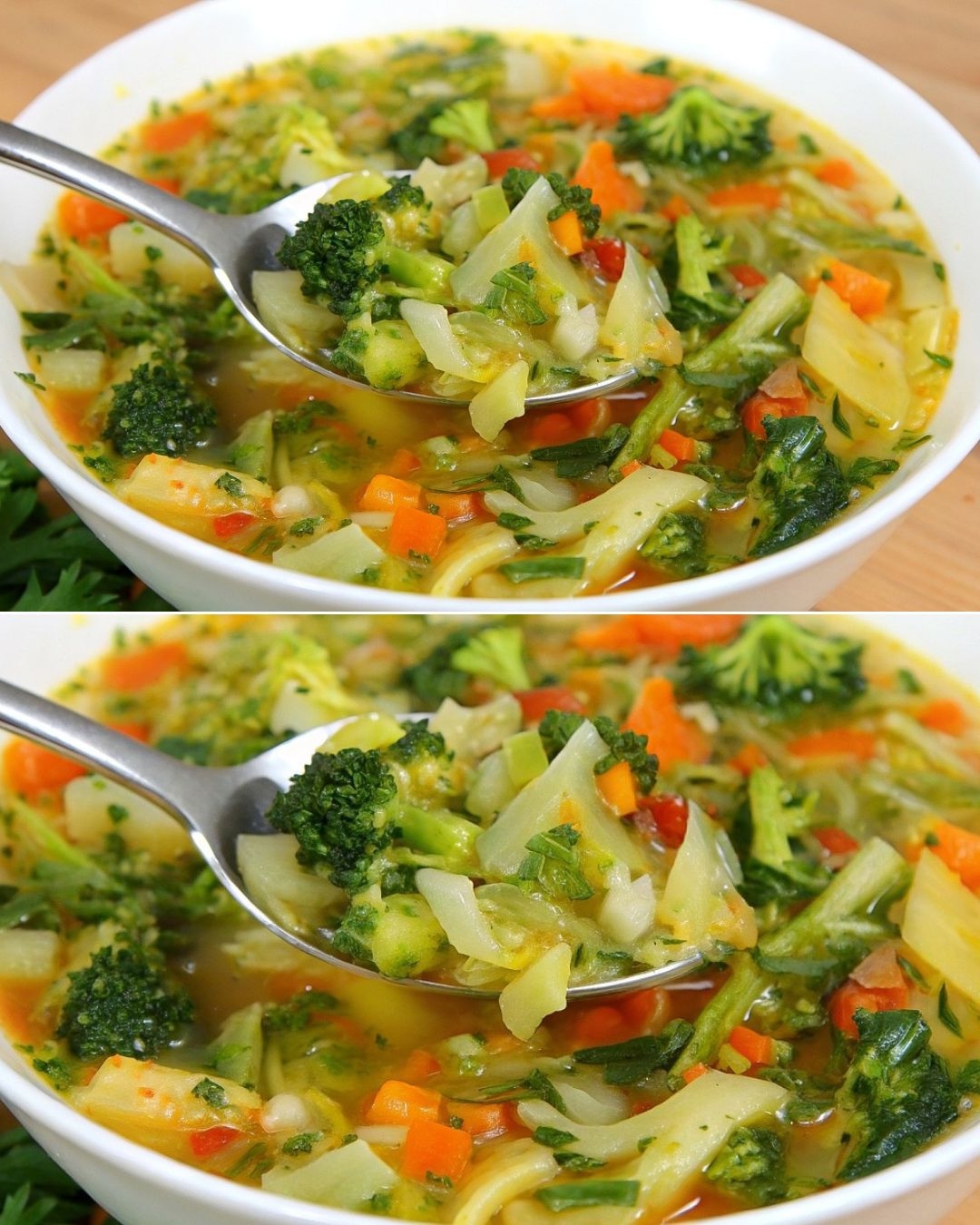 🥕🍲 Sopa de Vegetales que Cambia la Vida: Salud, Sabor y Bienestar en Cada Cucharada 🌱✨