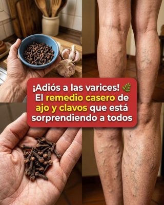 Ajo y Clavos de Olor: El Remedio Natural para las Várices y la Circulación
