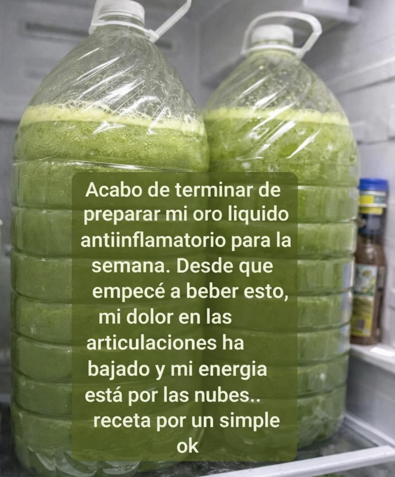 Batido de pepino, manzana verde y chayote