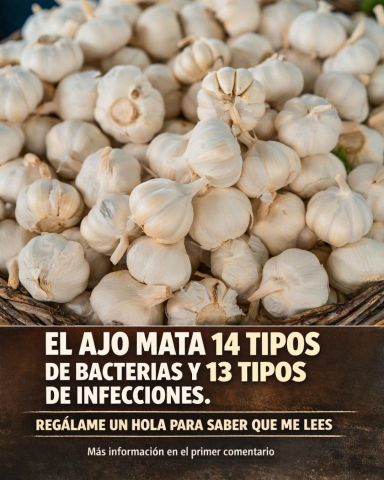 El ajo elimina 14 tipos de bacterias y 13 infecciones: el antibiótico natural más poderoso