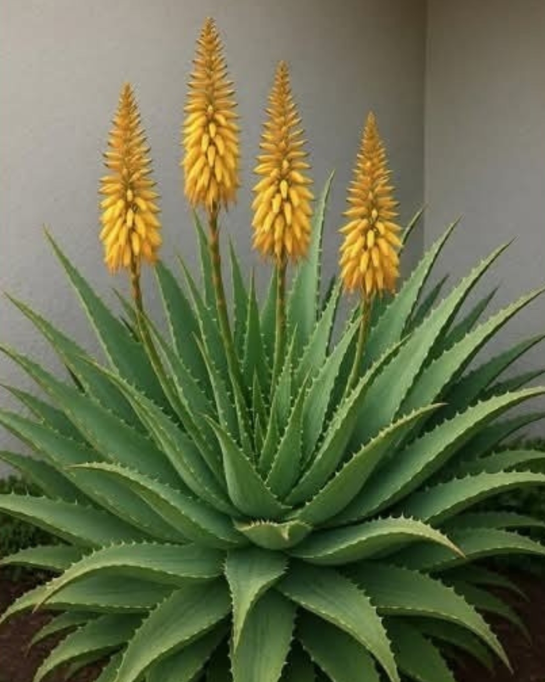 Que significa cuando la sabila florece