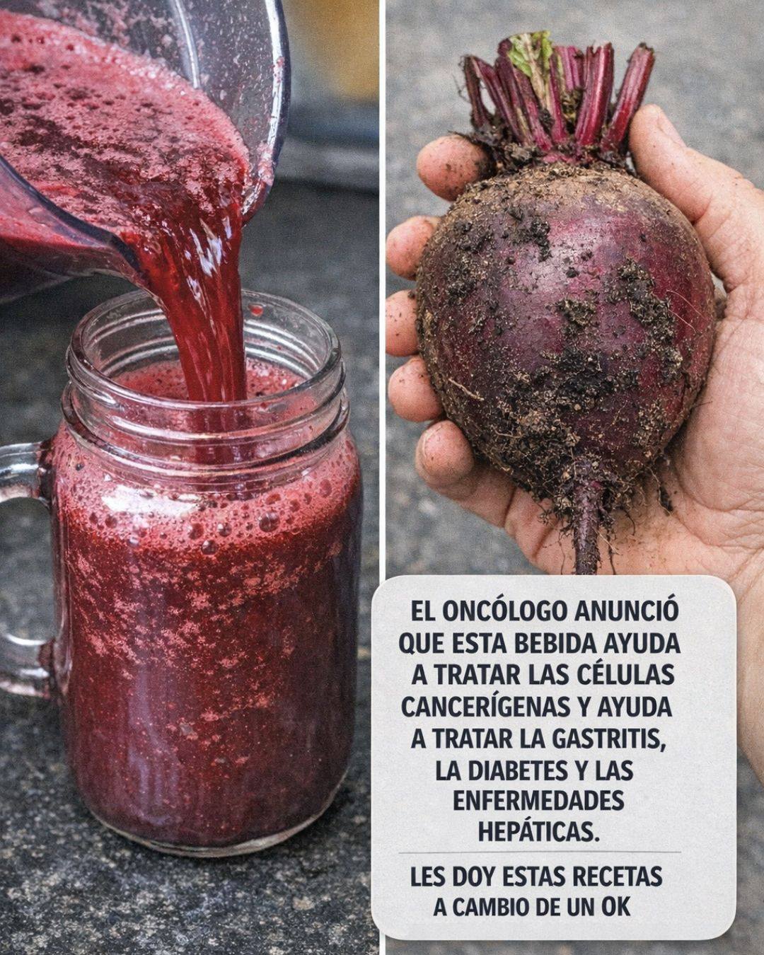 El poder del Jugo de remolacha…Ver más