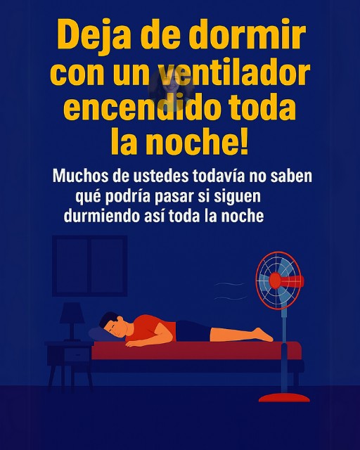 ¿Dormir con el ventilador encendido toda la noche? Esto es lo que NADIE te cuenta ❄️😴