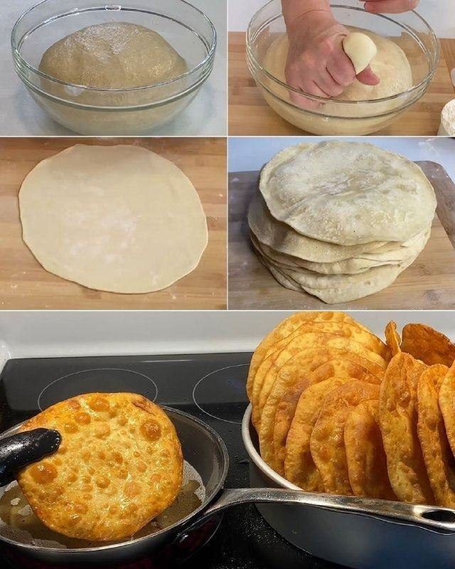 Tortas Fritas Caseras (Pan frito crujiente)