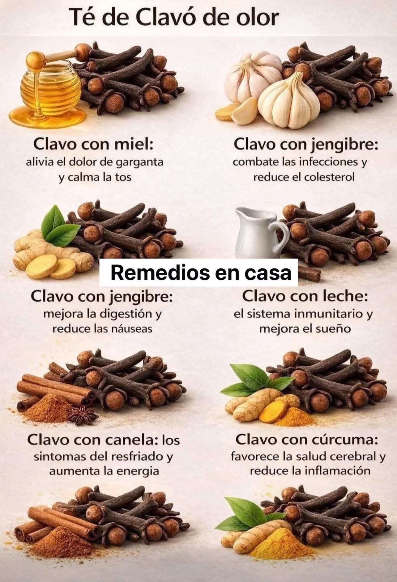 Té de Clavó de olor