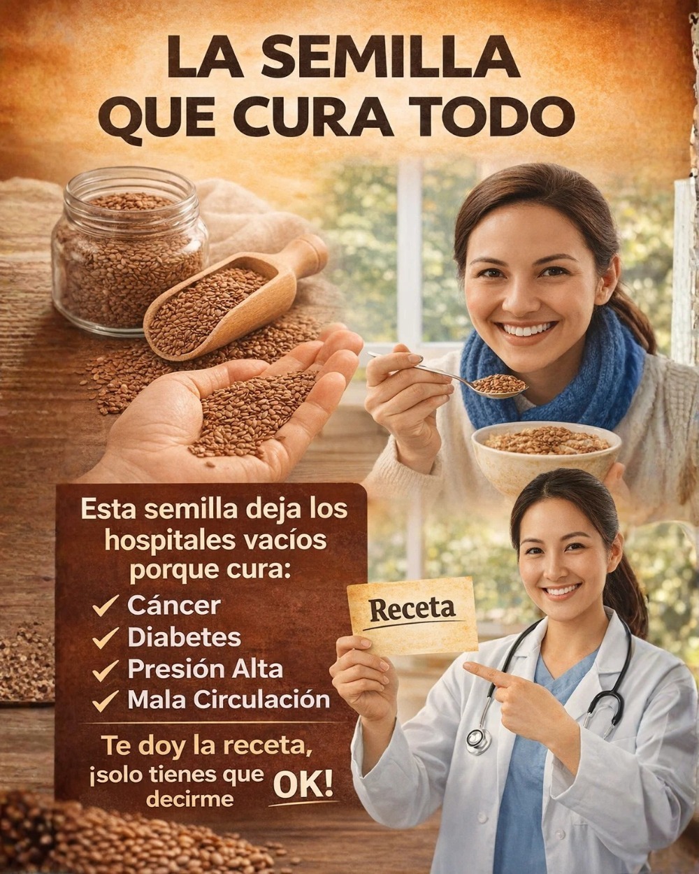 La semilla que dejó los hospitales vacíos