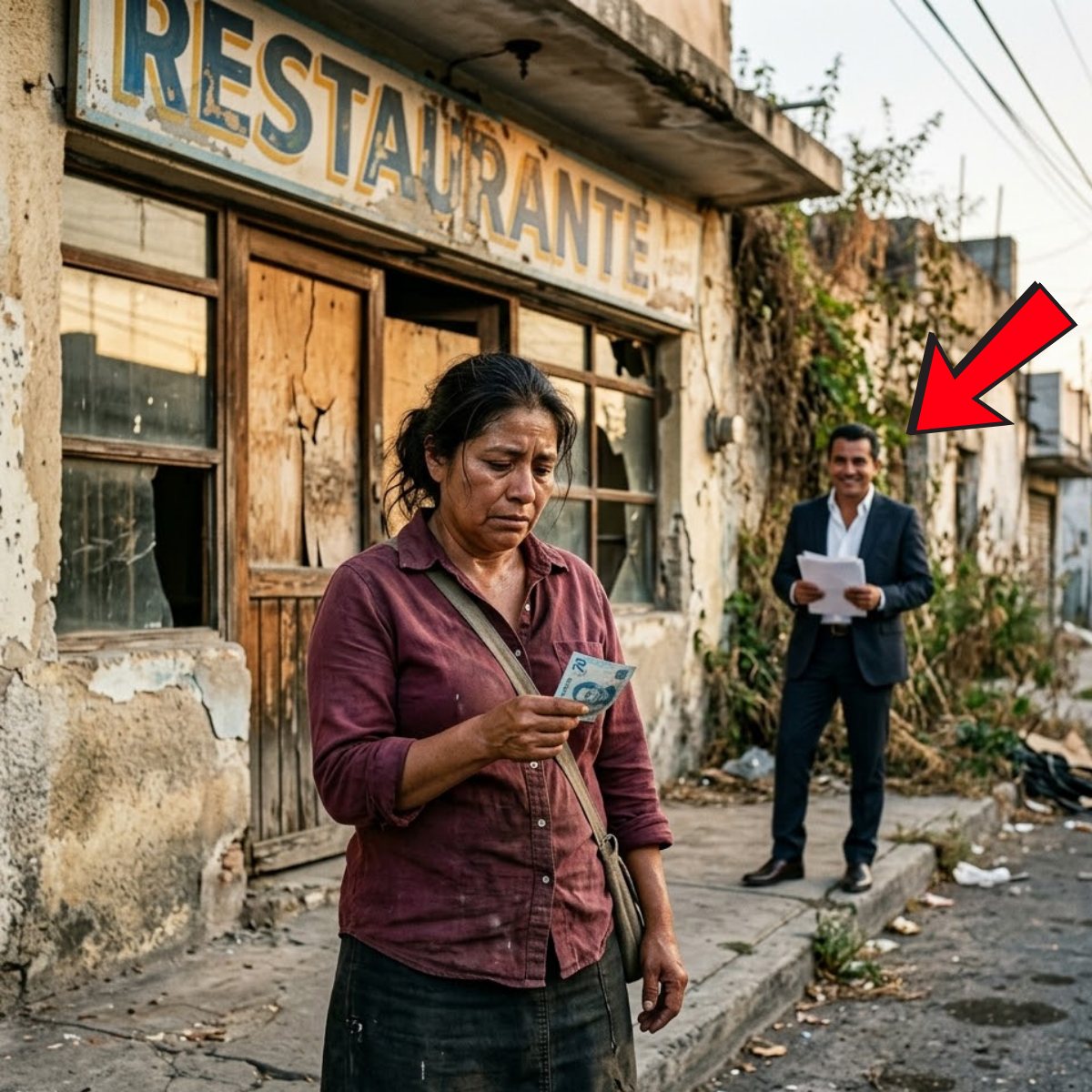 Se divorció de ella cuando tenía 58 años. Ella compró un viejo restaurante con sus últimos ahorros. Y entonces volvió a suceder lo mismo…