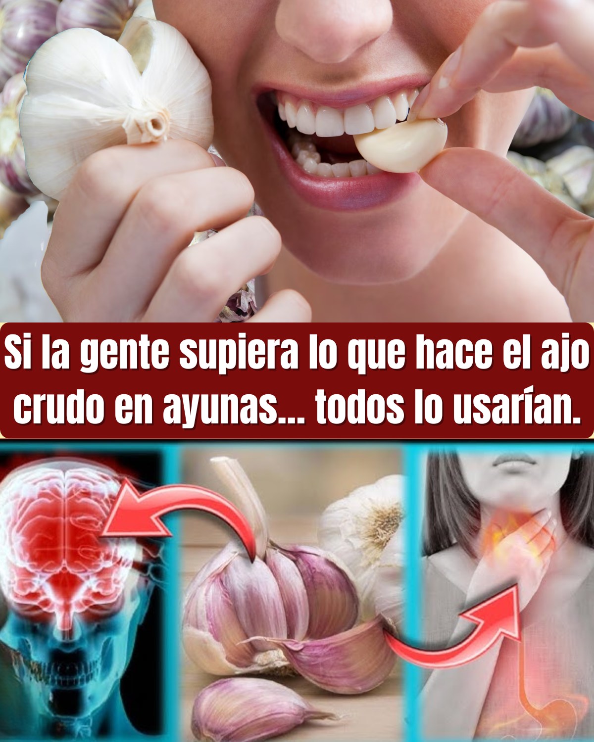 Qué pasa si comes ajo en ayunas por una semana