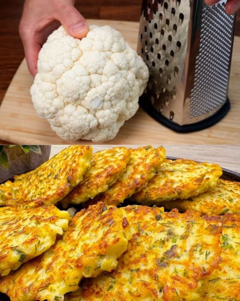 Buñuelos de coliflor crujientes y sabrosos