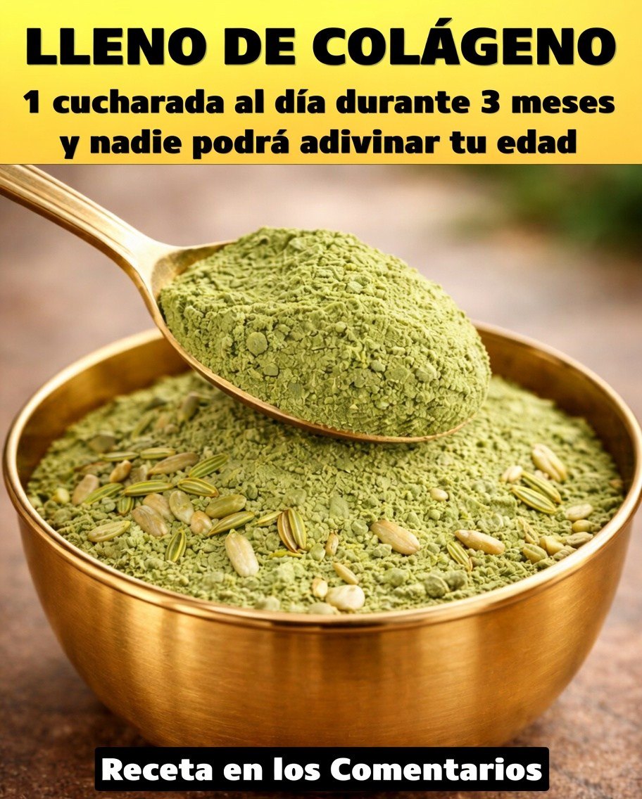 Colágeno en polvo mejor que el Botox.