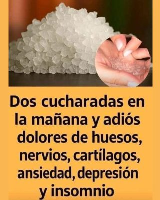Un Solo Ingrediente sirve para dolores de huesos, diabetes, nervios, ansiedad, depresión, pesadez