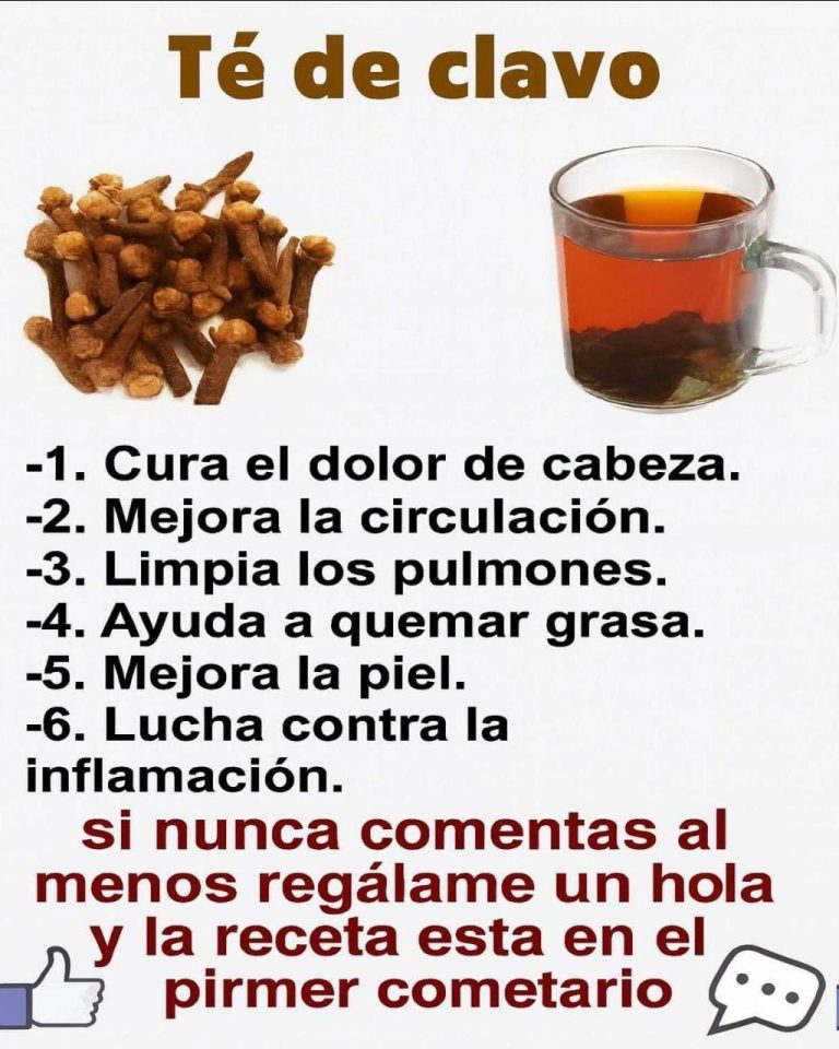 Receta Paso a Paso del Té de Clavo de Olor