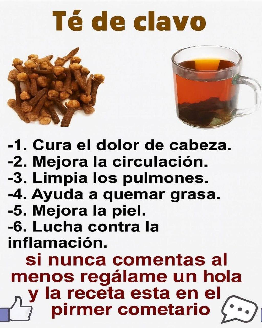 Receta Paso a Paso del Té de Clavo de Olor