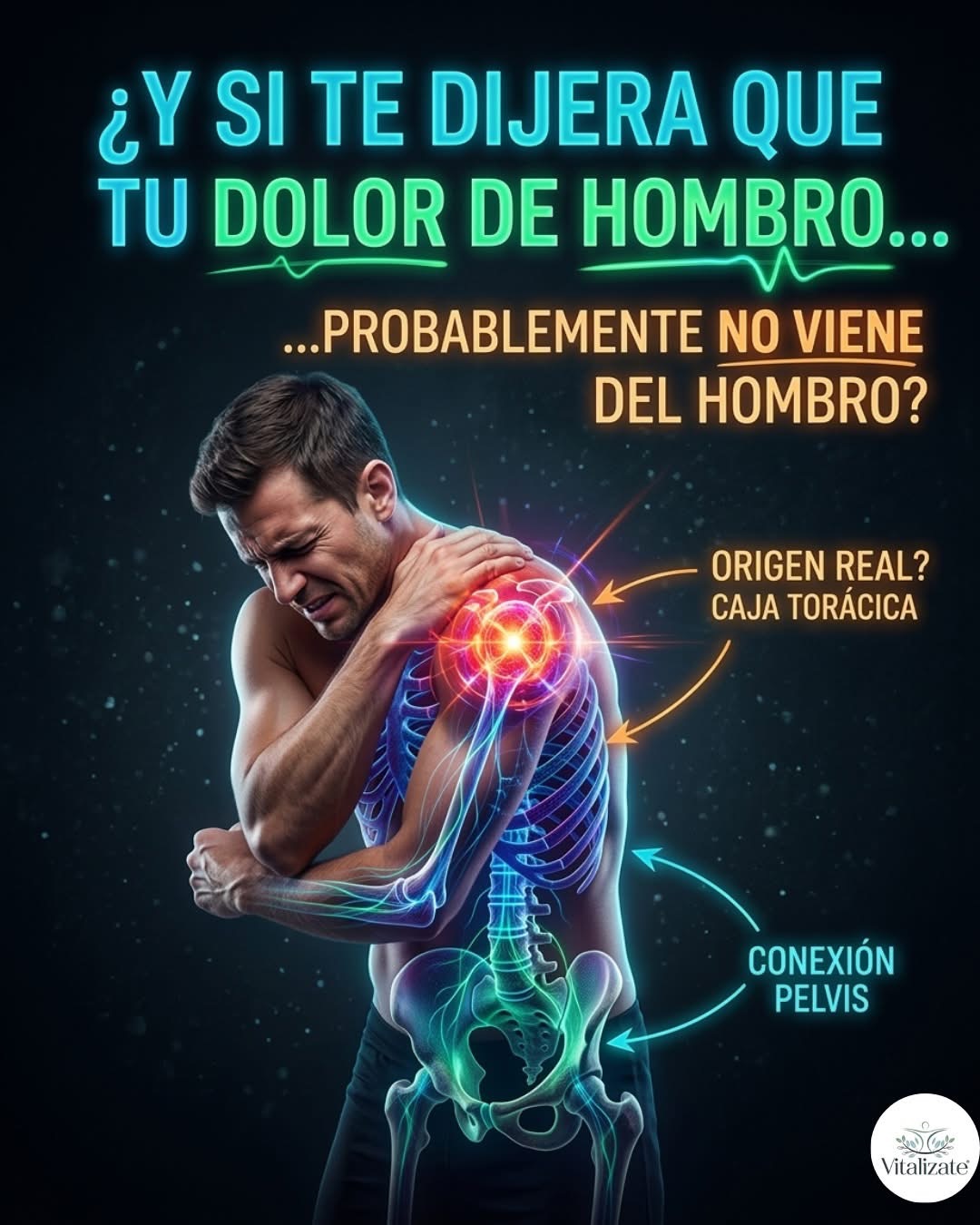 💡 Dolor de hombro: Cuando su origen está en otra parte del cuerpo: información que aprenderás por primera vez 🤯