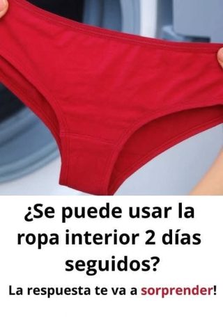 Esto pasa cuando no te cambias de ropa interior todos los días