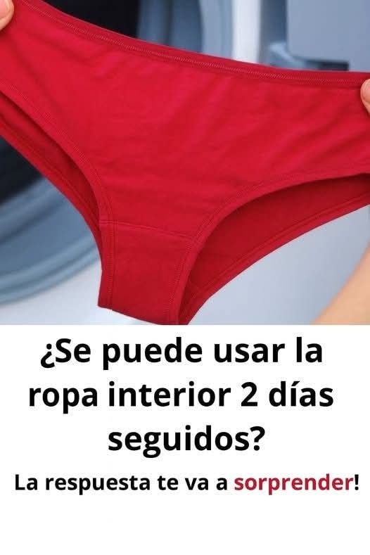 Esto pasa cuando no te cambias de ropa interior todos los días