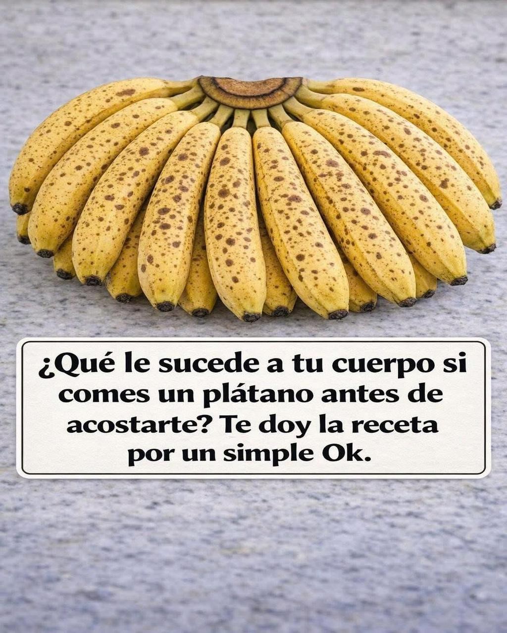 QUE LE PASA A TU CUERPO CUANDO COMES PLATANO ANTES DE DORMIR