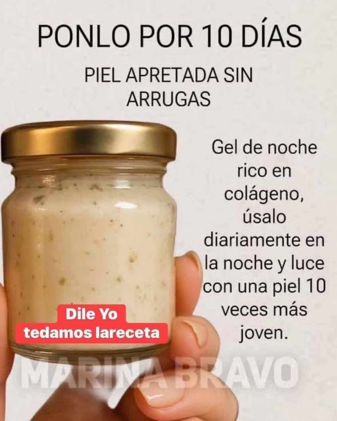 CREMA NATURAL CON BICARBONATO PARA REDUCIR ARRUGAS Y REJUVENECER LA PIEL