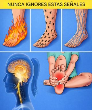 8 señales silenciosas de daño nervioso que comienzan en los dedos de los pies….Ver más