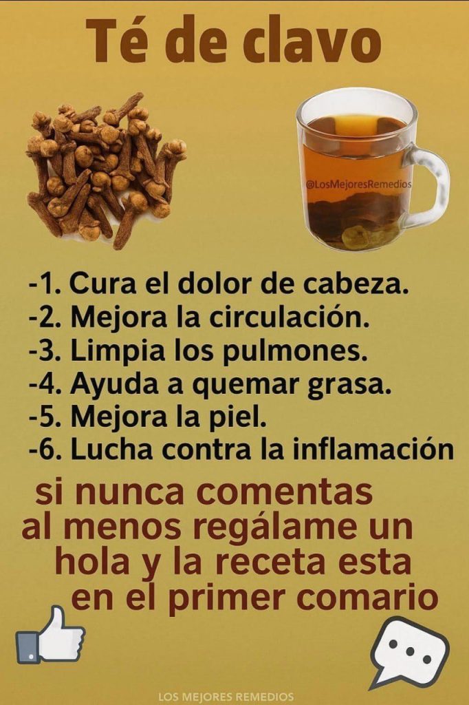 El té de clavo de olor: beneficios, preparación y precauciones
