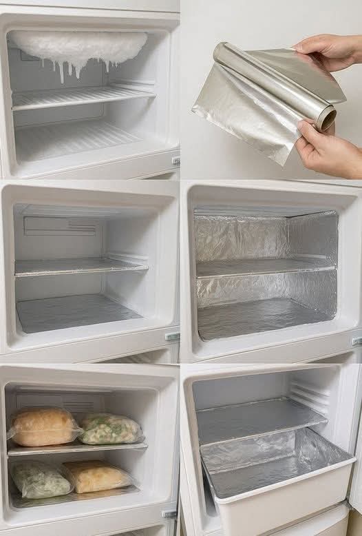 Papel de aluminio en el congelador: un consejo sencillo para ahorrar dinero