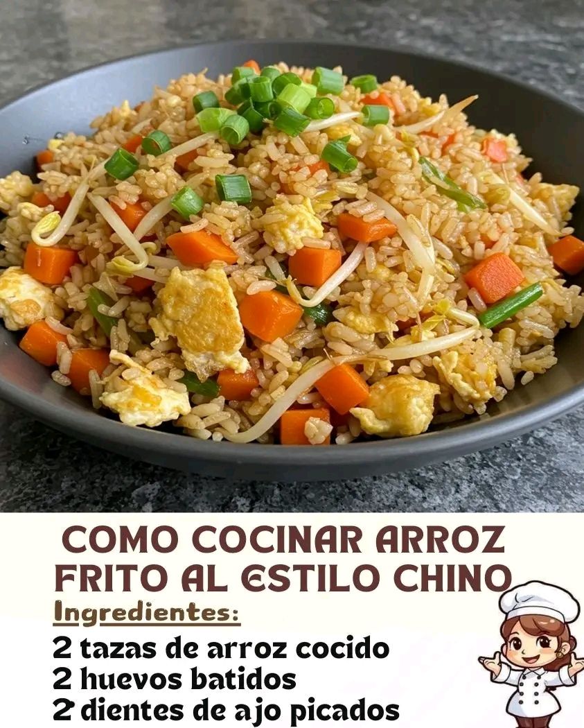 Cómo cocinar Arroz Frito al estilo Chino | Recetas