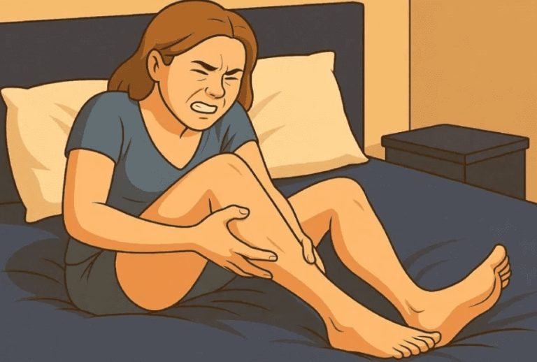 Si tienes calambres en las piernas por la noche, debes saber esto de inmediato