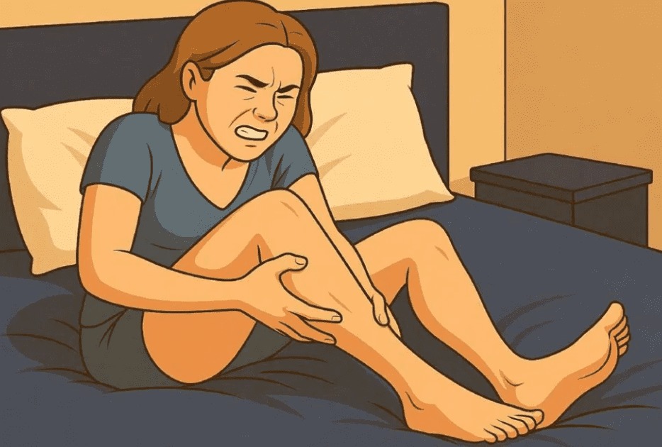 Si tienes calambres en las piernas por la noche, debes saber esto de inmediato