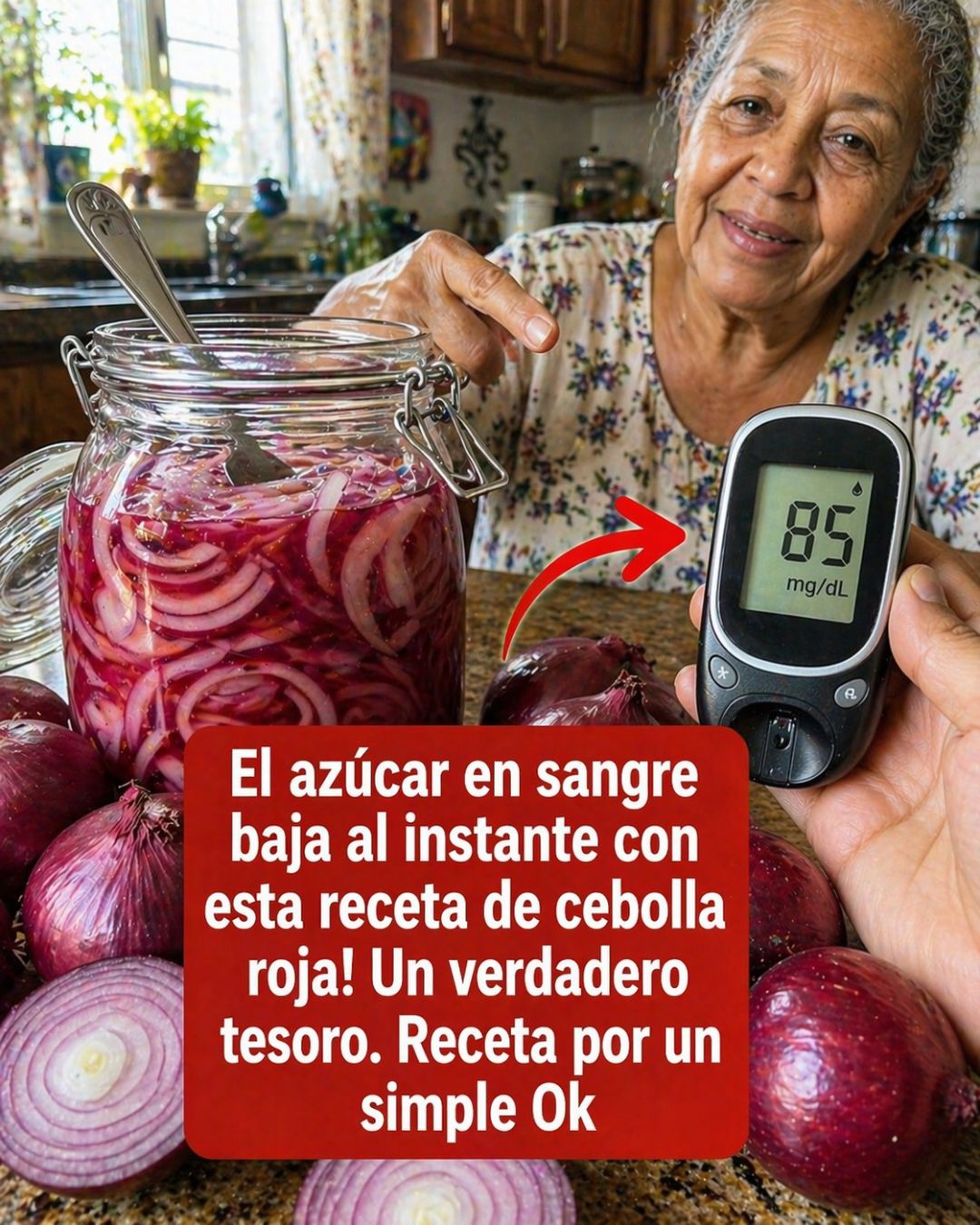 Cebolla morada para bajar el azúcar en sangre: recetas y beneficios
