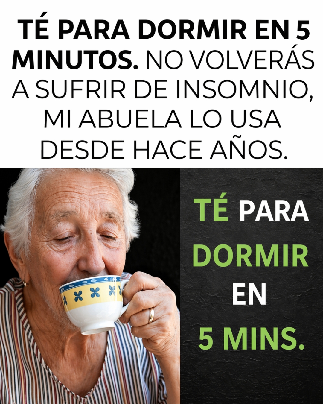 Té para aumentar la memoria, bajar estrés, desaparecer insomnio, dar energía, mejora la circulación y los nervios