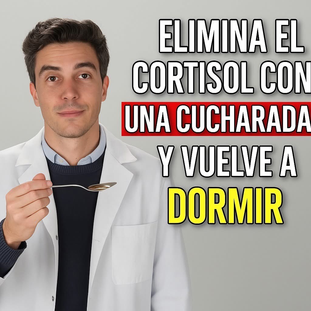 Una Cucharada que Reduce el Cortisol y Te Permite Dormir Profundo (Después de los 50) 🙌👇