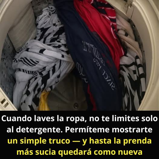 Gracias a este sencillo truco, tu ropa se verá impecablemente limpia