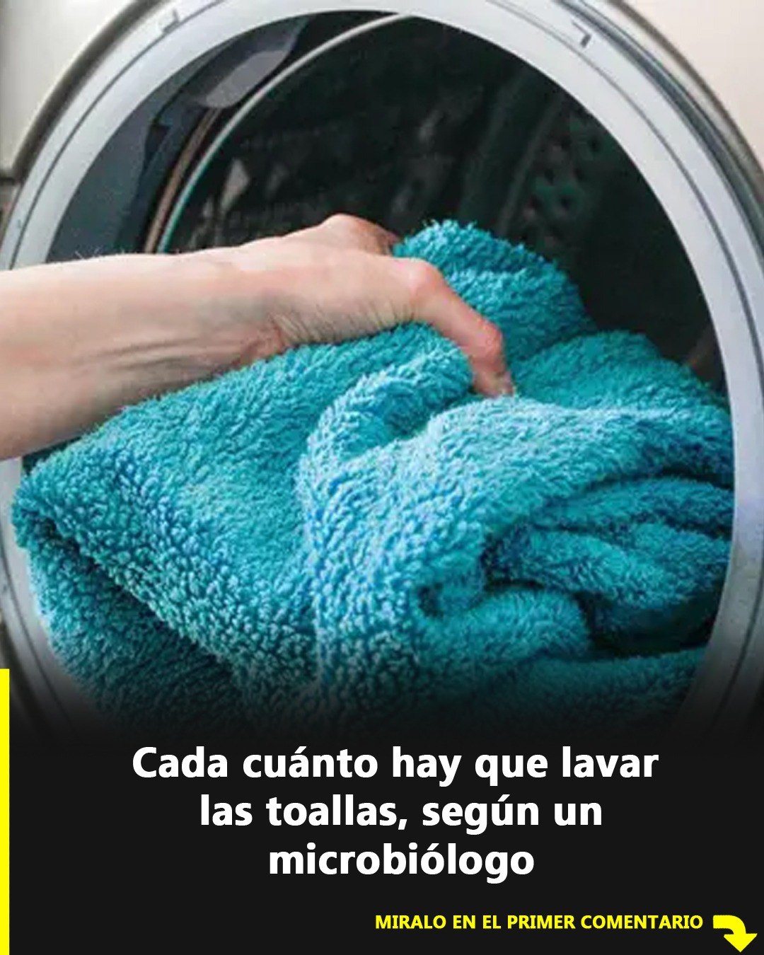 Cada cuánto tiempo hay que lavar las toallas, según los microbiólogos