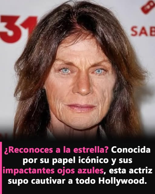 Así luce la actriz de los ojos más impactantes a sus 76 años
