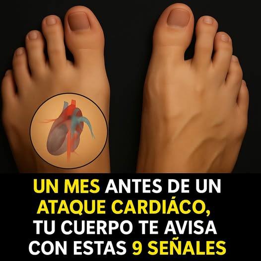 7 señales tempranas que tu cuerpo puede enviar antes de un ataque al corazón
