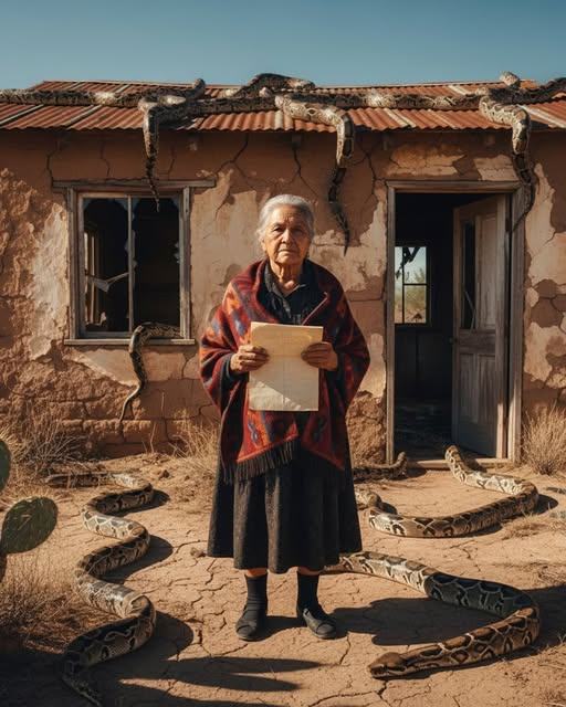 La viuda pobre compró un rancho por 10 pesos — Se heló al ver que la casa estaba llena de serpientes..