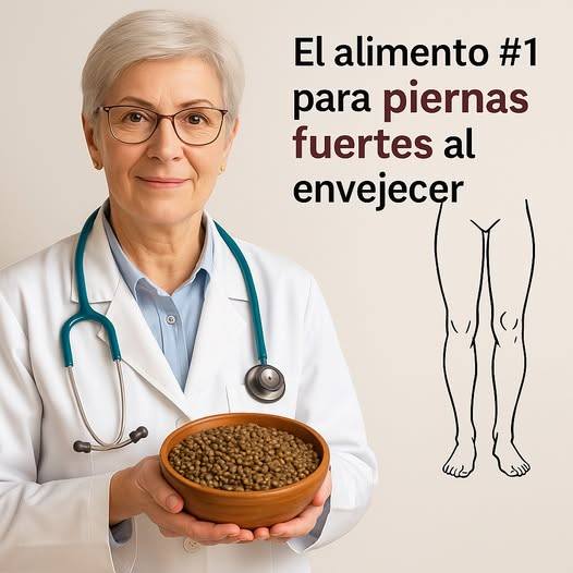 El alimento más poderoso para mantener tus piernas fuertes al envejecer