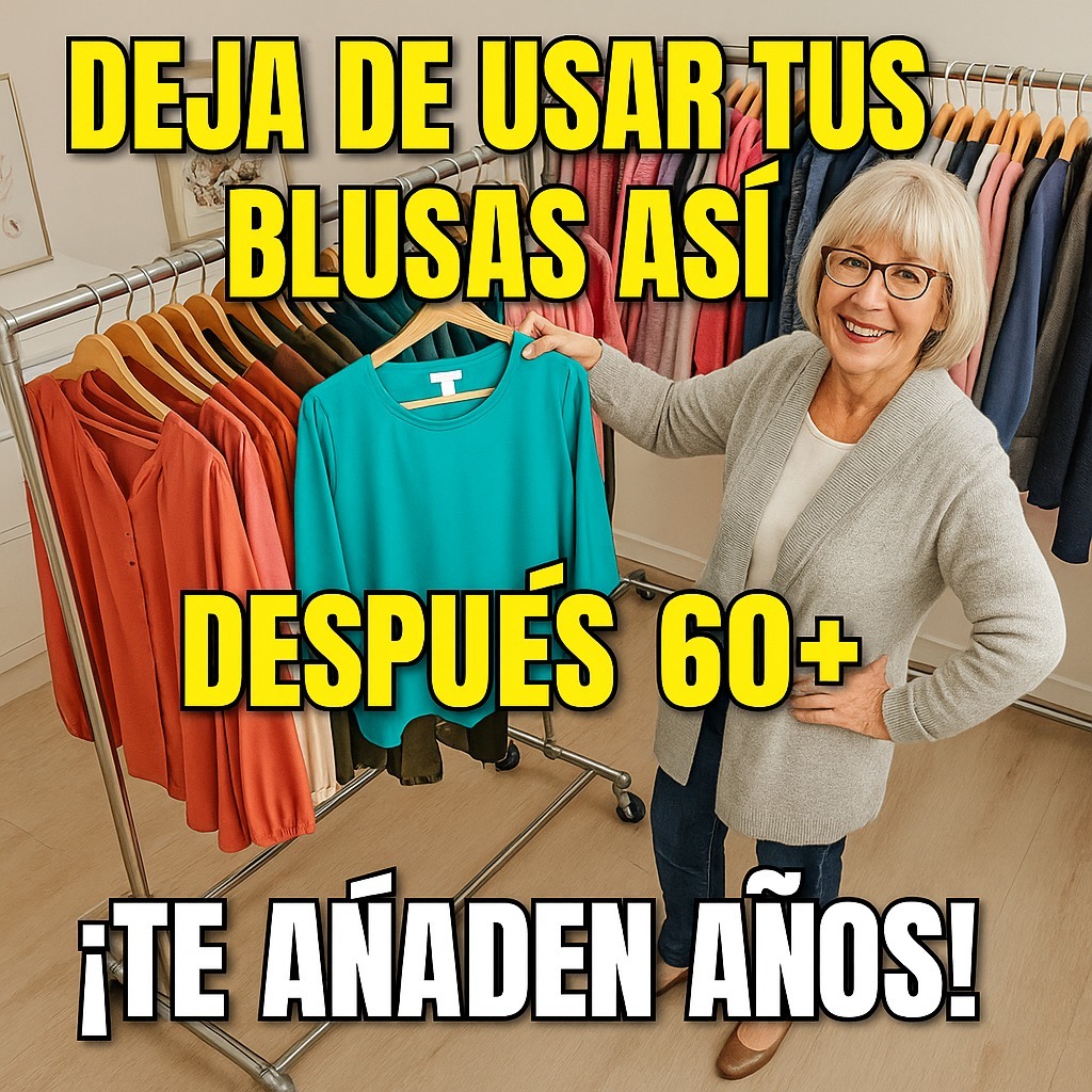 7 errores con las blusas que las mujeres mayores de 60 deben dejar de cometer desde hoy