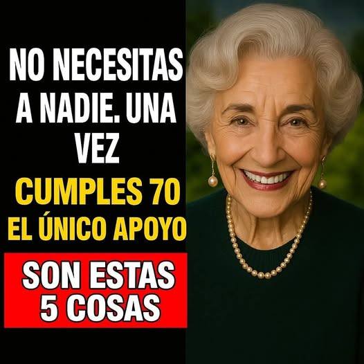 Después de los 60: Los 6 pilares que realmente te sostienen (más allá de la familia)