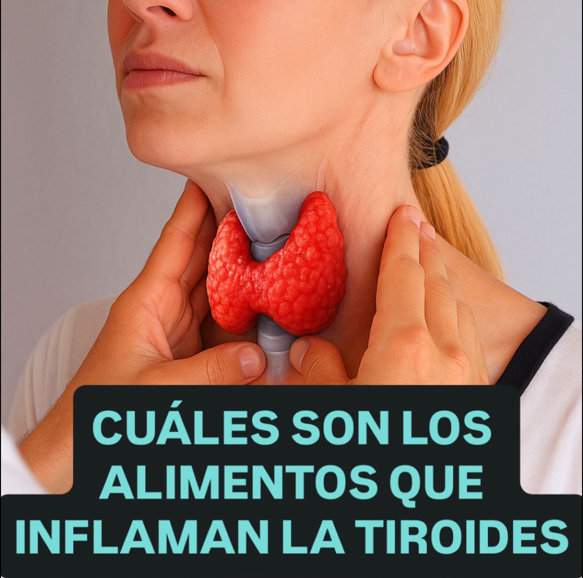 ¿Cuáles son los alimentos que inflaman la tiroides?